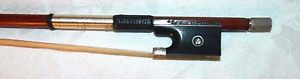VIOLIN  BOW  STAMPED  *EGIDIUS DOERFLER*** ENGRAVED FROG