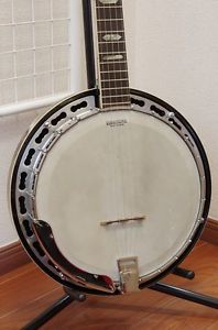 Vine V-8R Vintage Banjo 1970s Made in Japan w/Soft Case Banjo EMS Shipping