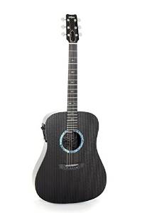 RainSong Guitars Classic Series DR1000N2 Acoustic-Electric Guitar, Clear Carbon