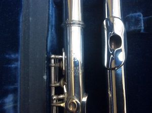 Vintage Zimermann Silver flute.