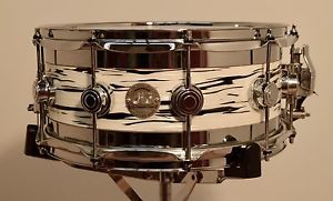 DW Collector's Edge Series Brass/Maple Snare Drum 14 x 6