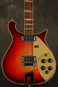 2008 Rickenbacker 660/12 Color of the Year AMBER Fireglo FLAME MAPLE!!!