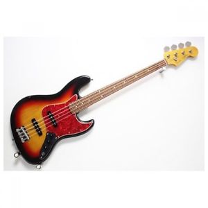 Fender Japan JB62-58 Jazz Bass Sunburst Basswood Body Used Electric Bass Guitar