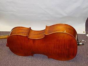 Carved Cello By Lothar Semmlinger
