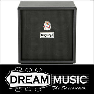 Orange OBC410 Orange 600W 4x10" Bass Guitar Extension Speaker Cabinet RRP$1799