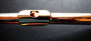 MURAMATSU 14K Goldflöte Silbermechanik Ringklappen UESAWA generalüberholt TOP