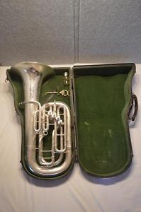 ANTIQUE 1910 MARTIN 4 VALVE BARITONE / EUPHONIUM - PRISTINE CONDITION