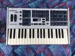 ACCESS VIRUS INDIGO KEYBOARD SYNTHESIZER RARE VERSION 1 EXCELLENT!