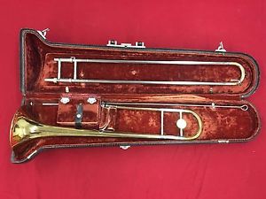 1950s King 2B Liberty Trombone in EXC CONDITION w/Original Case (FREE SHIPPING)