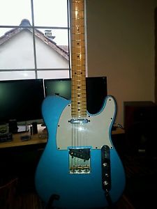 Fender Telecaster Mexico Lake Placid Blue mit Lollar Pickups!