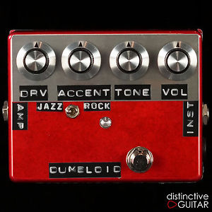 NEW SHIN'S MUSIC DUMBLOID SPECIAL CUSTOM HANDMADE OVERDRIVE CANDY RED FINISH