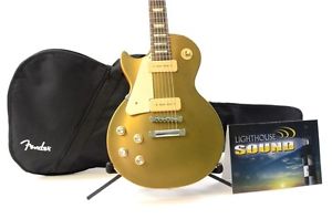 2011 Gibson Les Paul Studio 60's Tribute Guitar- Gold Top w/Gig Bag- Left Handed