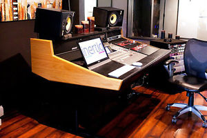 Mixer Studio Workstation YAMAHA DM-2000 + recorder TASCAM X-48 + console ARGOSY