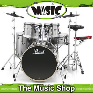 Pearl ePro Live Export Drum Kit Electronic/Acoustic Drumkit - Grindstone Sparkle