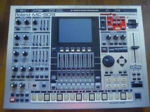 Roland MC-909 workstation groove box sampler synthesizer dj machine!