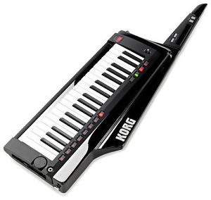BEAUTIFUL KORG RK-100S BK KEYTAR KEYBOARD SYNTHESIZER IN-BOX! BRAND NEW!