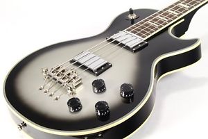[USEDBurny LPB-65 CUSTOM SLS Lespaul type electric bass guitar