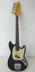 1997-00 FENDER JAPAN MUSTANG BASS MB98-70SD BLK DUNCAN FENDER ALDER HSC NICE