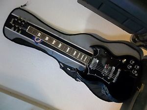 Burny Gibson SG replica black new,padded gigbag, professionally setup waranteed.