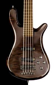 Warwick Streamer LX 5 Bass, Sandthrough Chrome Nirvana Black