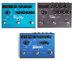 Strymon BigSky Timeline Mobius Set Reverb Delay Modulation Pedal Chorus Flanger