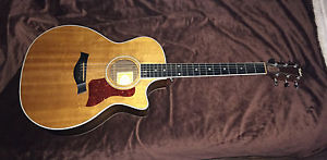 Westengitarre Taylor LTD 414ce Akustikgitarre mit LTD Taylor Gitarenkoffer