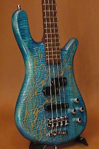Free Shipping Warwick Custom Shop Streamer Lx 4st "Turquoise Blue Meets" Bass