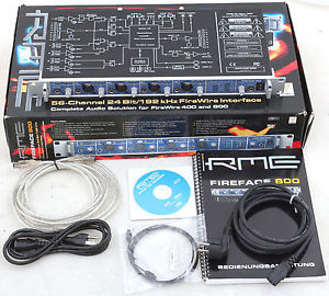 RME Fireface 800 Audio Interface B-Ware aus Ladengeschäft UVP: 1487,- €