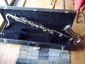 Vintage Selmer USA Bass Clarinet Musical Music Instrument Serial number 73194