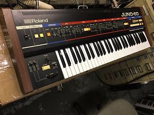 Roland Juno60 Juno 60 Vintage Analog Synth Keyboard 61 key //ARMENS