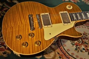 Used Gibson Custom Shop 1959 Les Paul Reissue/Vintage Lemon Burst 2015 Guitar