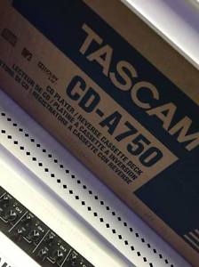 Tascam CD-A750 CD Player