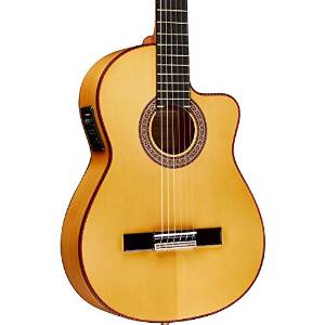 Manuel Rodriguez FF Cutaway Cypress Classical Acoustic-Electric Guitar