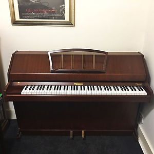 Eavestaff Miniroyal Upright Piano in Dark Mahogany