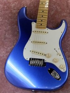 Fender USA Standard Stratocaster Mystic Blue 2015 Electric Free Shipping