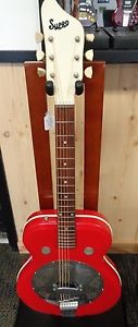 Vintage 1960's Supro Folk Star/Vagabond "Res-o-glas" Resonator Guitar