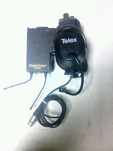 Telex TR-825-B4R Belt pack with Telex single muff headset. Sold as is