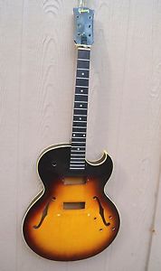 VINTAGE GIBSON ES-125 TDC PROJECT SEMI HOLLOW BODY  GUITAR 1959 NEEDS  PICKUPS