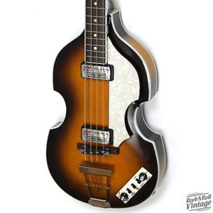 New Hofner Contemporary Violin Beatle Bass Sunburst HCT-500/1