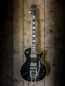 GIBSON LES PAUL CUSTOM - 1976 - BLACK WITH BIGSBY - LOVELY LES PAUL