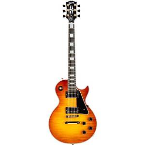 Gibson Custom 2014 Les Paul Custom Made To Measure Figured Maple Top '60s Slim Neck Electric Guitar Sunrise Tea Burst