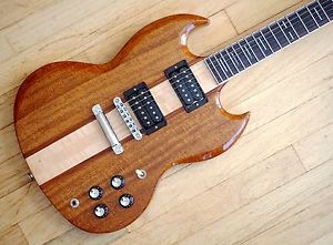 2011 H&S SG Standard Electric Guitar Neck Thru USA Made, Patriarch Guitars w/gb