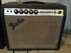 Vintage 1970's  Fender Vibro Champ Silverface Tube Amp Near Mint