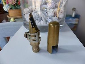 Vintage Otto Link Tone Master NY Tenor Sax Mouthpiece Orig Cap Lig Serial #1Q81