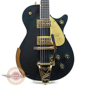Gretsch G6134T-CDG Penguin Limited Edition Cadillac Green & Gold with TV Jones