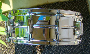 1981 Ludwig LM400 Supraphonic Snare Drum 5" x 14" Ludaloy Shell