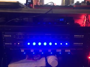 DMX net 8 8 universes Artnet node *LOW HOURS*