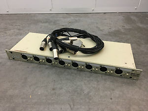 Radial 8OX Eight 8 Channel 3-way Mic Splitter + DSUB XLR Loom