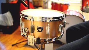 ☆NEW☆ TAMA 14x6.5 Rare Limited Edition Bell Brass Snare Drum 1 OF 40 Made ☆NEW☆