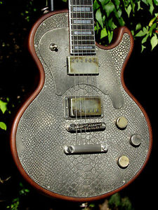 Trussart SteelTop SET-NECK Aluminum Binding Inlays 2012 - MINT!!!